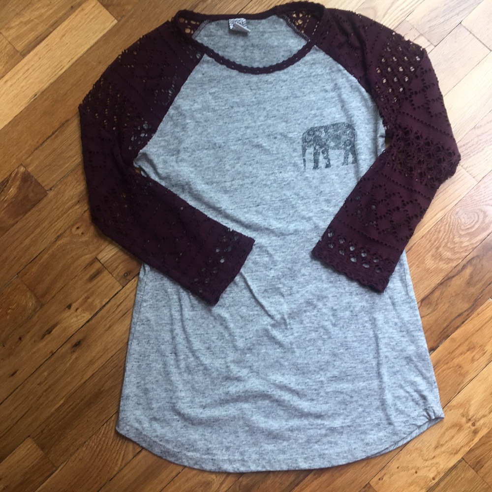 3/4 sleeve top